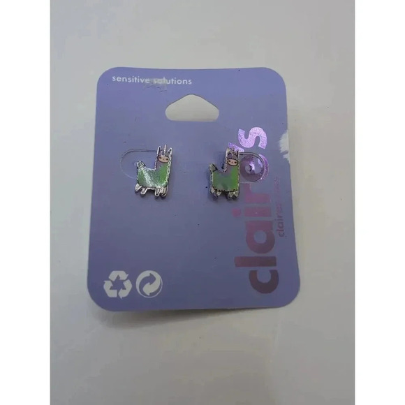12 Pairs NWT Earrings Claire's Multicolor Donuts Monkeys Snakes Dolphins Bundle - Picture 7 of 9